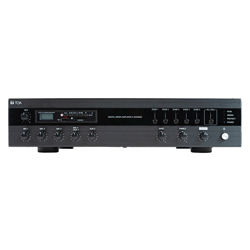 A-3224DM-AS   Digital PA Amplifier + MP3 (240 W)