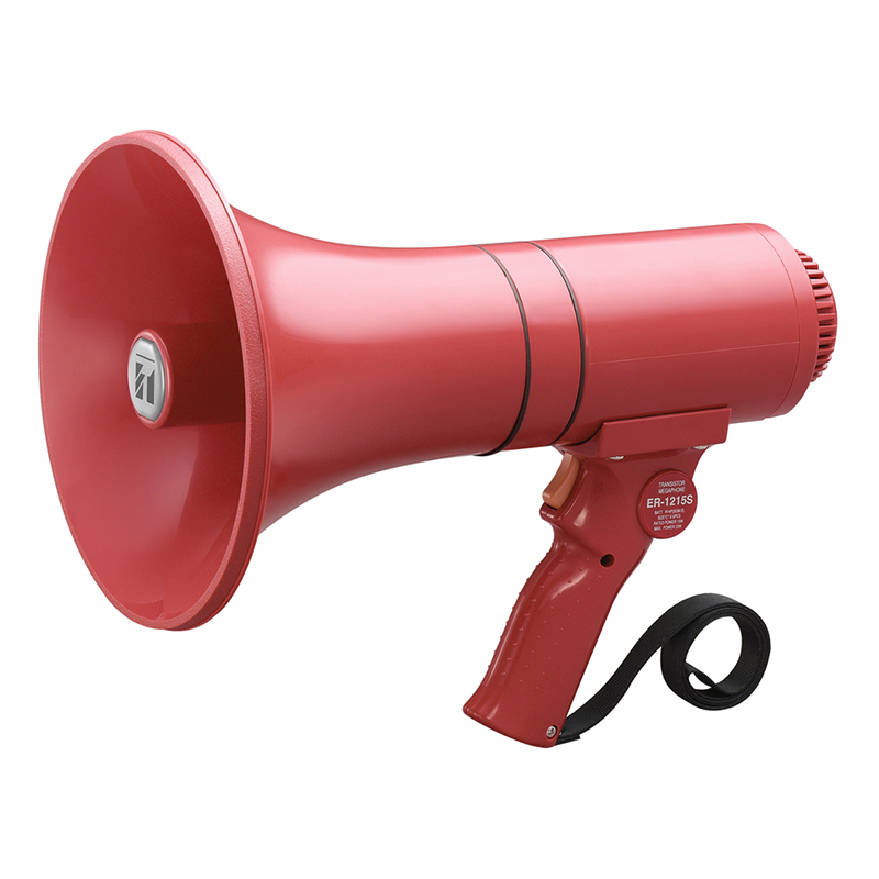 ER-1215S   Hand Grip Type Megaphone 15W (Siren)