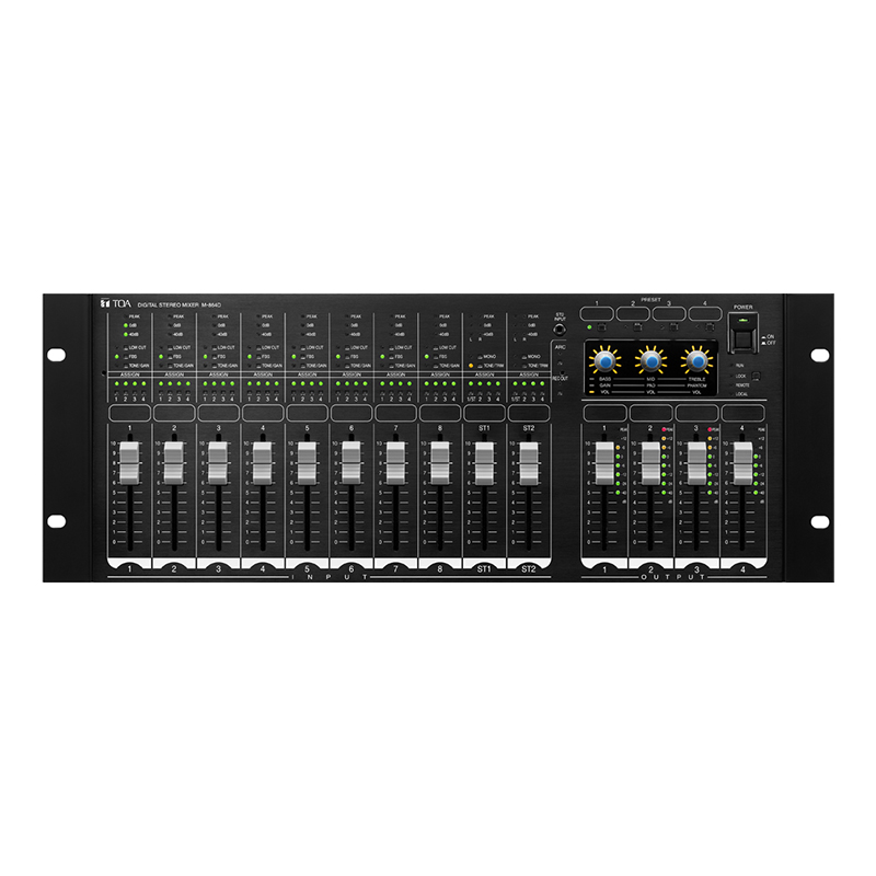 M-864D CE   Digital Stereo Mixer 22 input