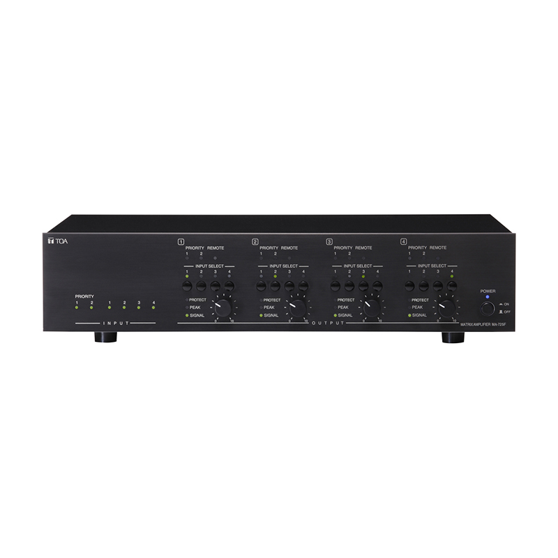 MA-725F   Matrix Amplifier 250W x 4