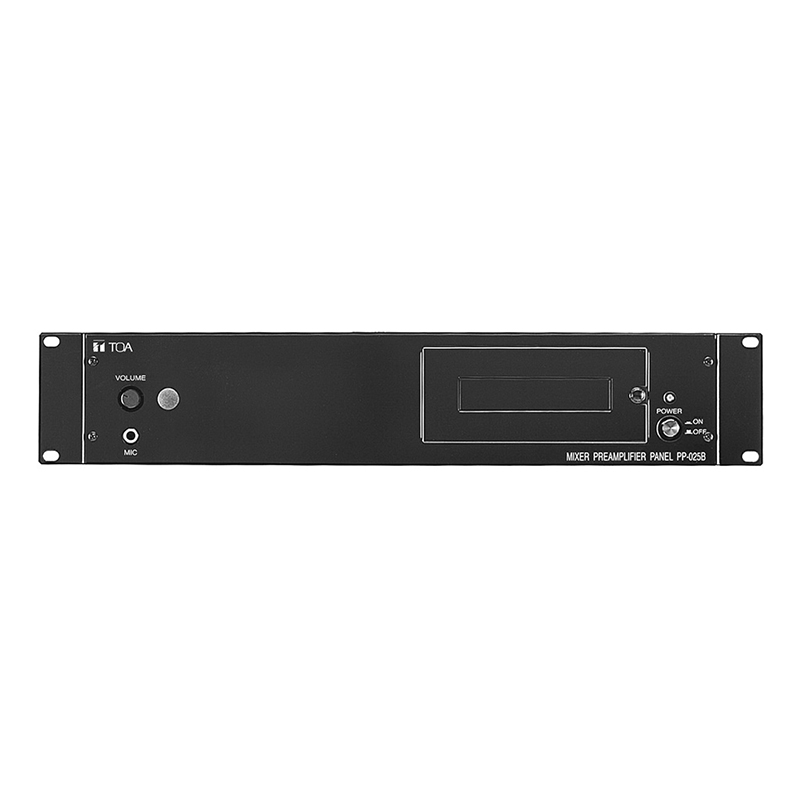PP-025B   Pre Amplifier Panel, 8 input