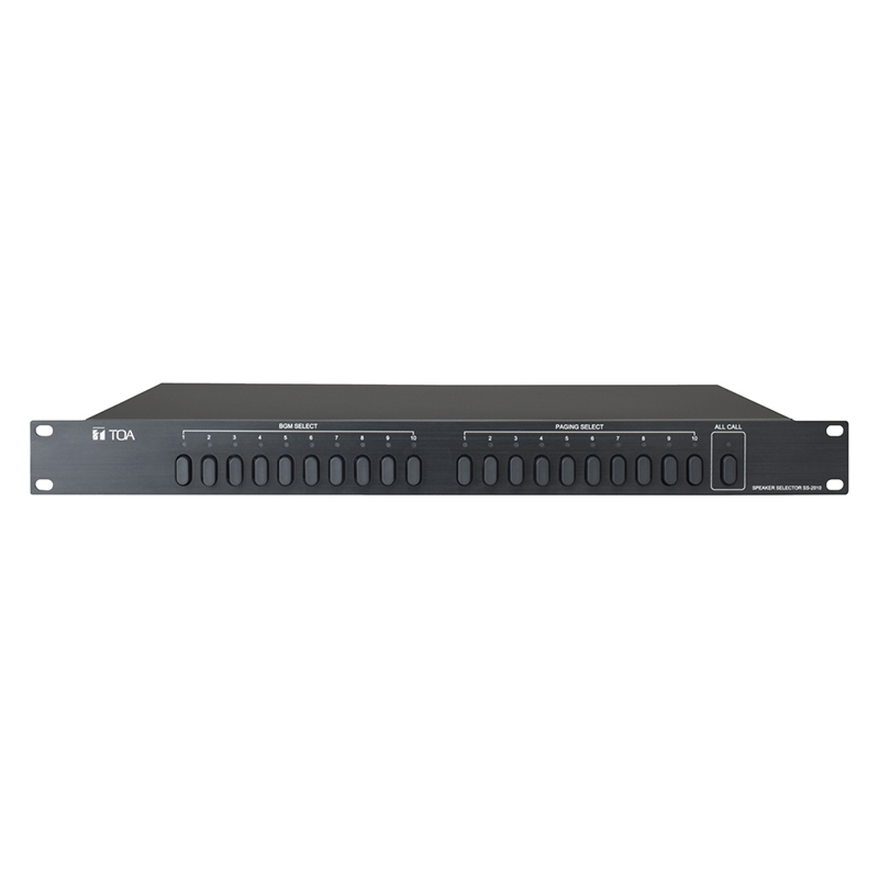 SS-2010   Speaker Selector 10 Zones BGM & 10 Zone paging