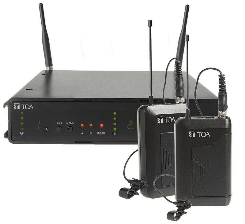 WS-432-AS   Dual Wireless Set (Lavalier)