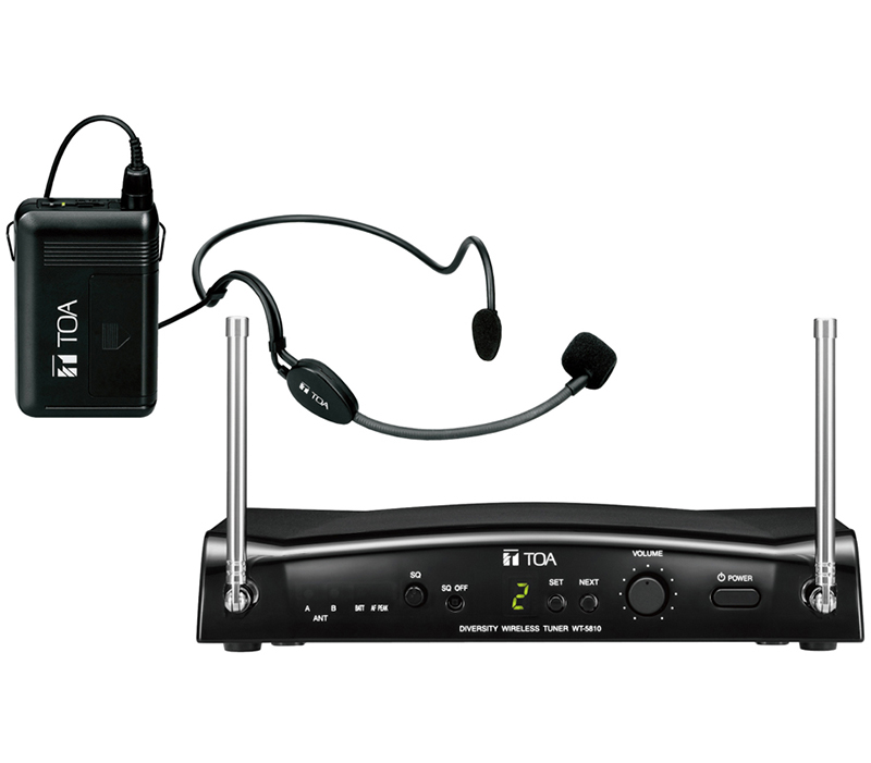 WS-5325H   UHF Wireless Microphone Set (Lavalier)