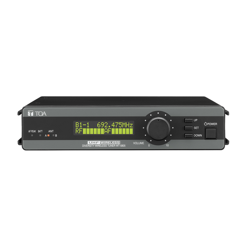 WT-5805C   UHF Wireless Tuner